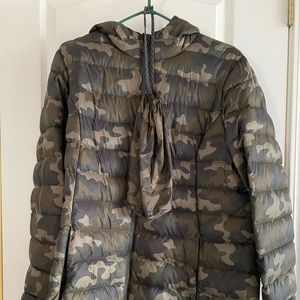 Eddie Bauer packable down jacket